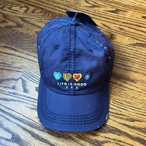 Women's Life Is Good Vintage Four Seasons Cap